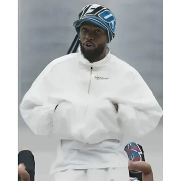 Kendrick Lamar Not Like Us White Cotton Jacket