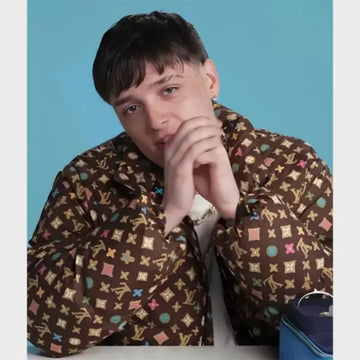 Peso Pluma Brown Puffer Jacket