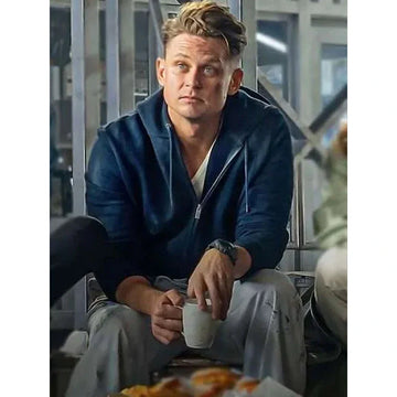 Billy Magnussen Lift 2024 Blue Fleece Jacket