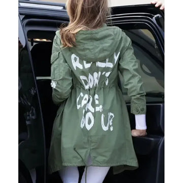 Melania Green Cotton Jacket