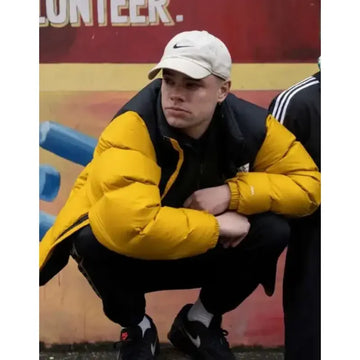 Kneecap 2024 Naoise Yellow Puffer Jacket For Unisex