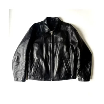 Supremely Yohji Yamamoto Black Leather Jacket