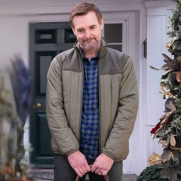 The Four Seasons Will Forte Green Quilted Jacket