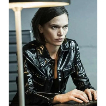 Shelby Dupree The Last Days of American Crime Leather Jacket