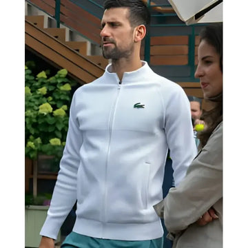Novak Djokovic Wimbledon 2024 White Jacket