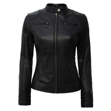 Dodge Biker Leather Jacket