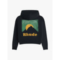 Rhude Moonlight Blsck Pullover Hoodie