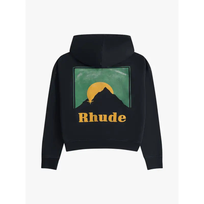 Rhude Moonlight Blsck Pullover Hoodie