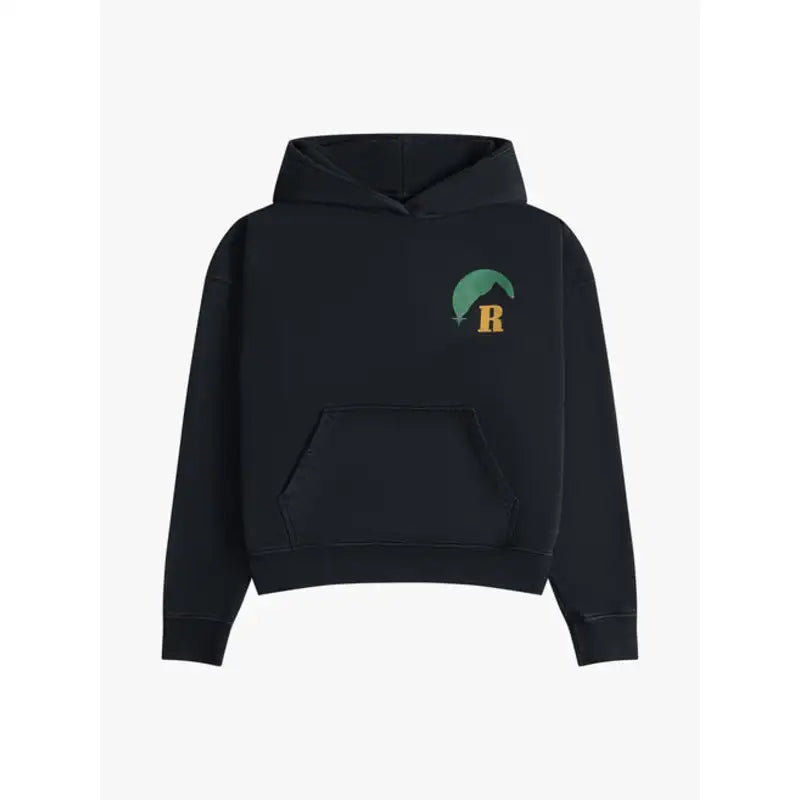 Rhude Moonlight Blsck Pullover Hoodie
