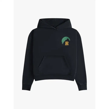 Rhude Moonlight Blsck Pullover Hoodie