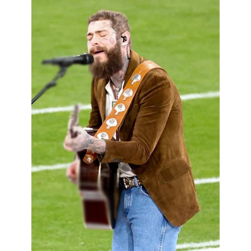 Brown Super Bowl LVIII Post Malone Blazer