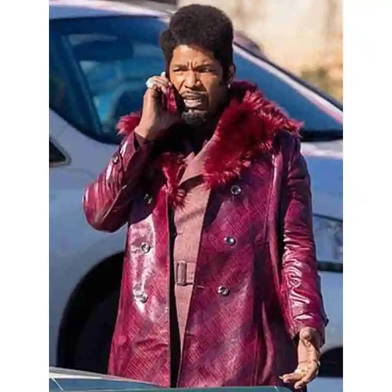 Jamie Foxx They Cloned Tyrone 2023 Leather Coat