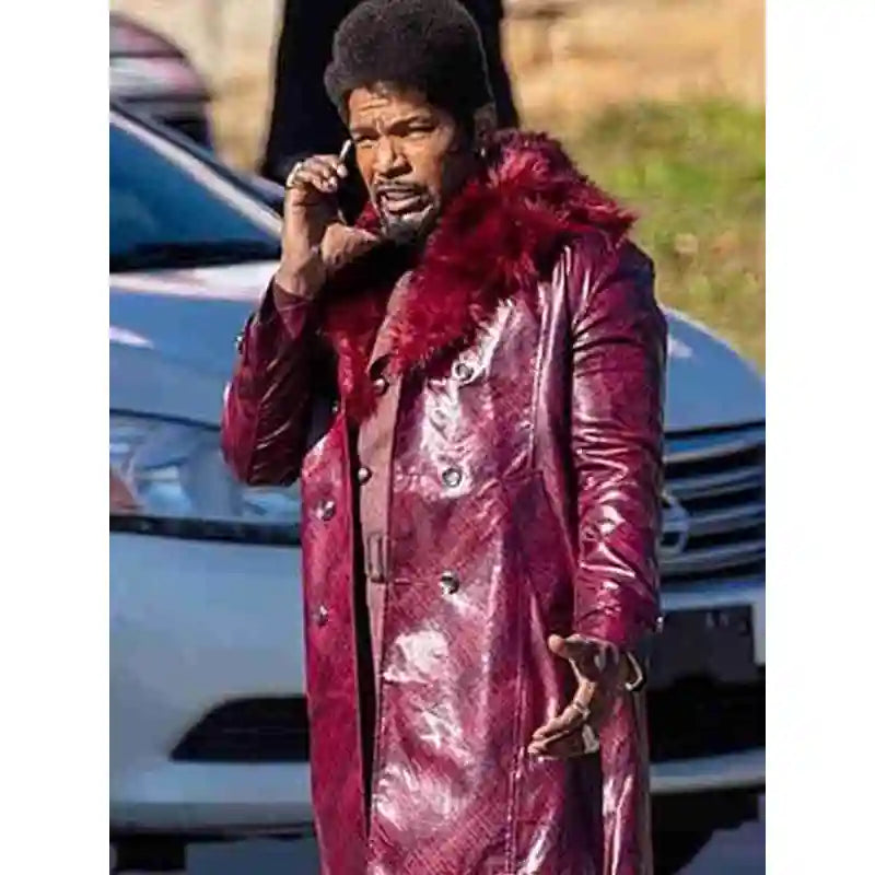 Jamie Foxx They Cloned Tyrone 2023 Leather Coat