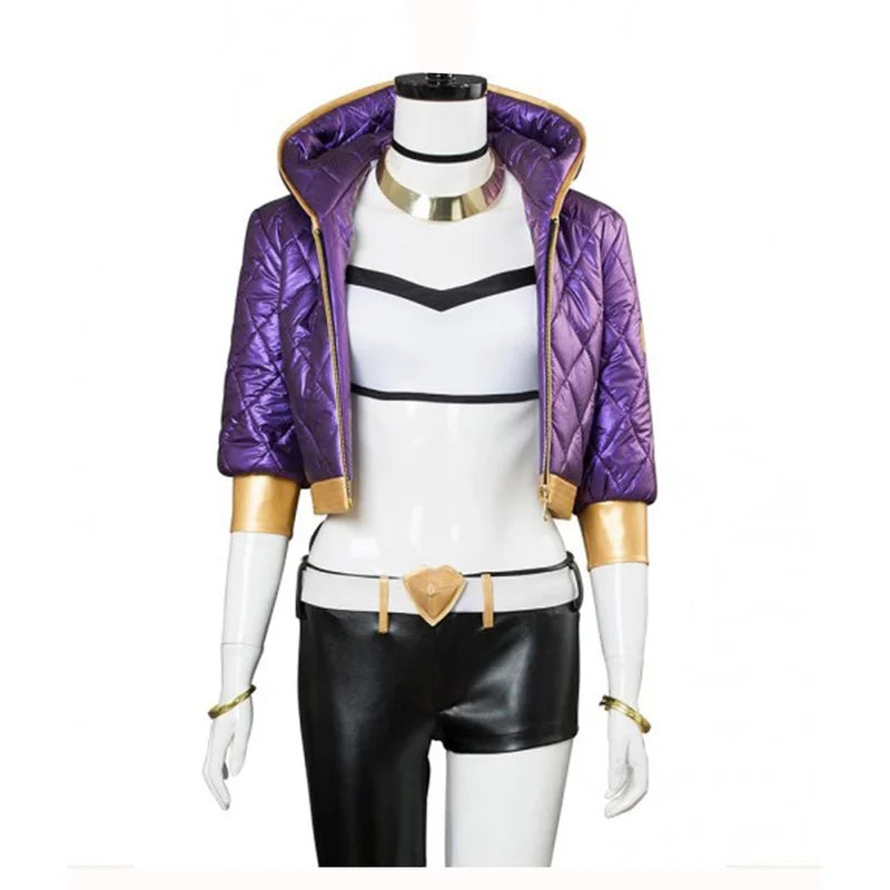 League Of Legends Akali Quilted Jacket