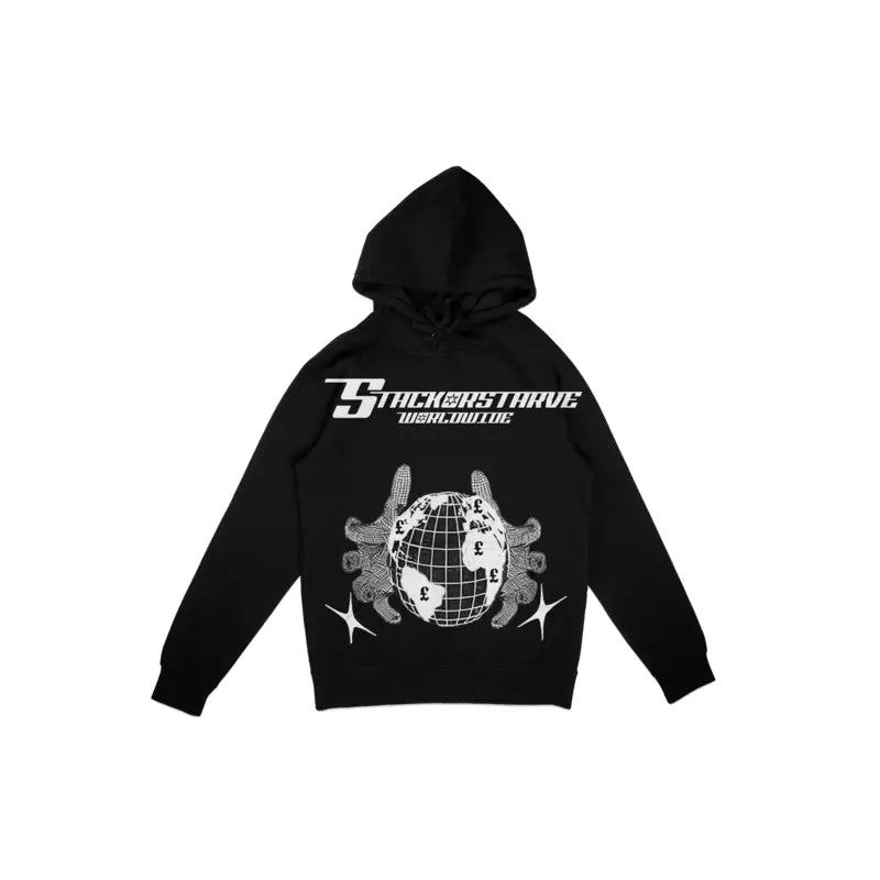 All We Want Is Money Black Pullover Hoodie