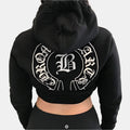 Chrome Hearts Cropped Hoodie