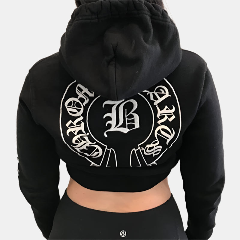 Chrome Hearts Cropped Hoodie