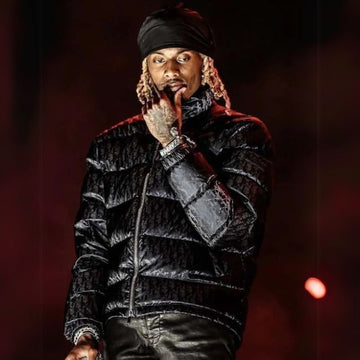 Black Puffer Jacket Play­boi Car­ti 