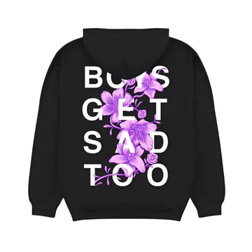 Boys Get Sad Too Fleece Hoodie