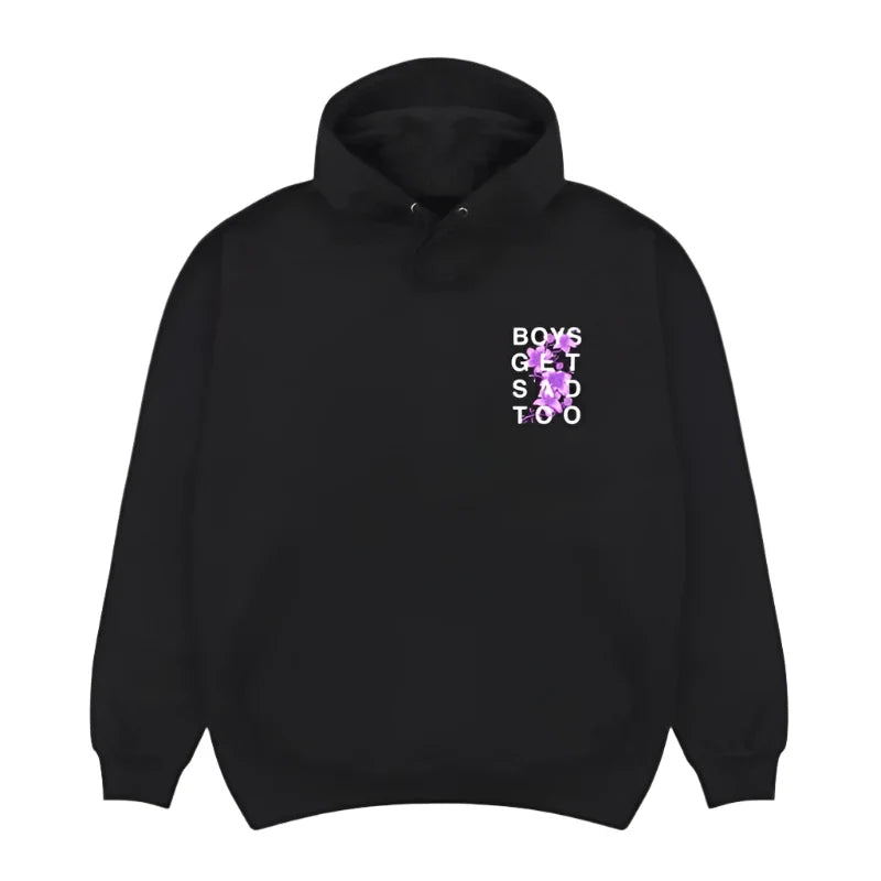 Boys Get Sad Too Fleece Hoodie