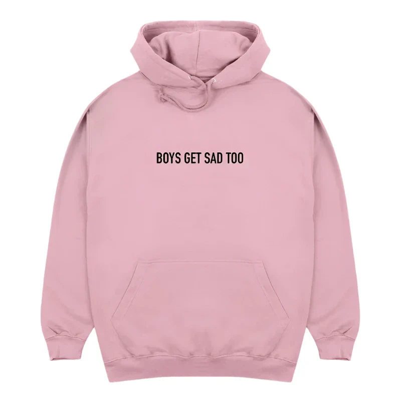 Boys Get Sad Too Fleece Hoodie