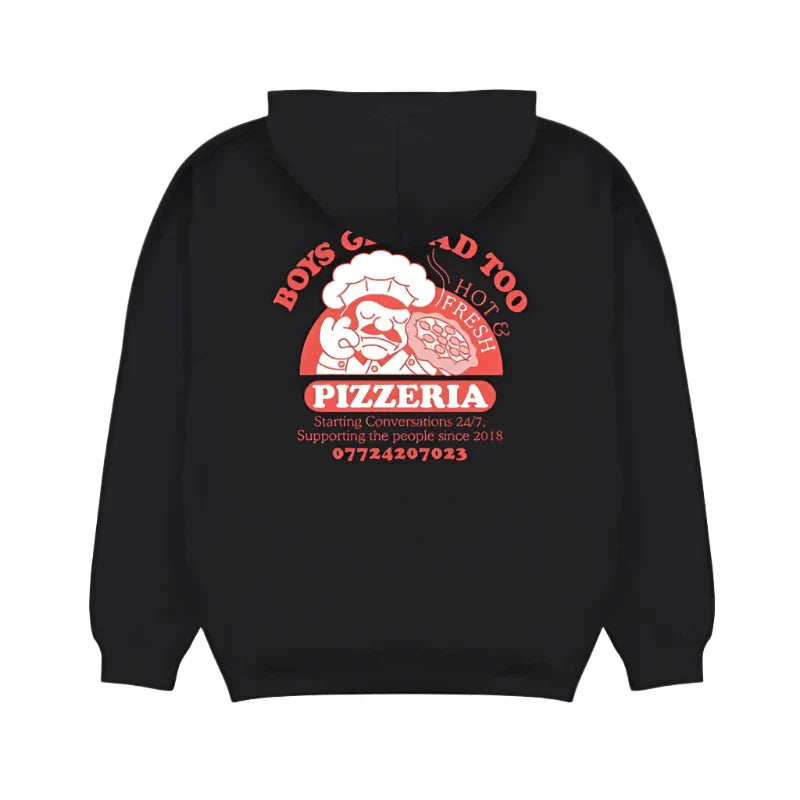 Boys Get Sad Too Fleece Hoodie