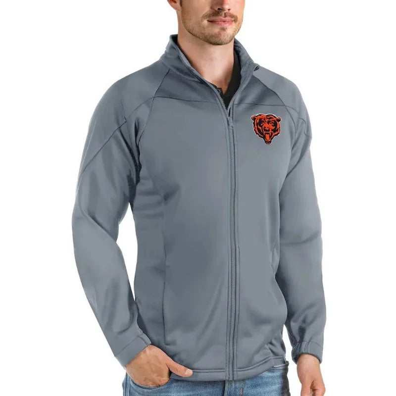 Chicago Bears Full Zip Fleece Jacket