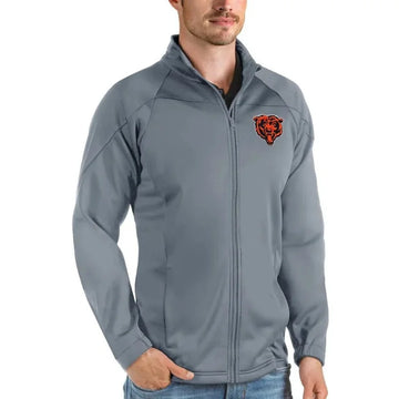 Chicago Bears Full Zip Fleece Jacket
