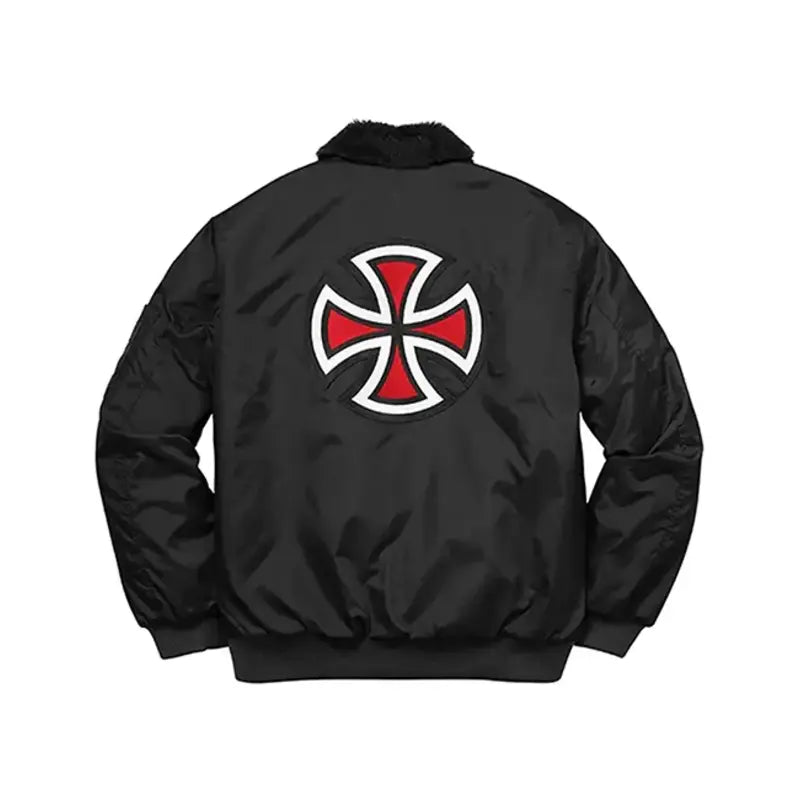 Supremely Independent Black Bomber Jacket