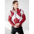 Handmade Canadian Flag Bomber Jacket