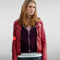 Candice Renoir Samira Lachhab Leather Women's Jacket