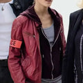 Candice Renoir Samira Lachhab Leather Women's Jacket