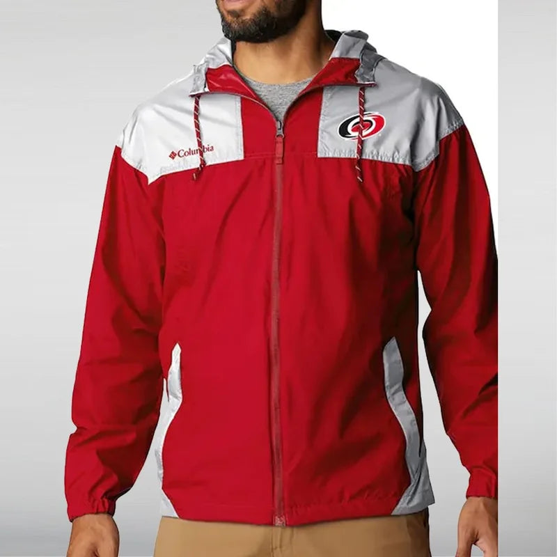 Carolina Hurricanes Windbreaker Polyester Jacket
