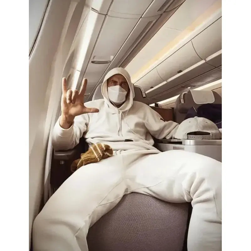 Cheyenne Jackson Borderlands Movie 2024 Off White Hoodie