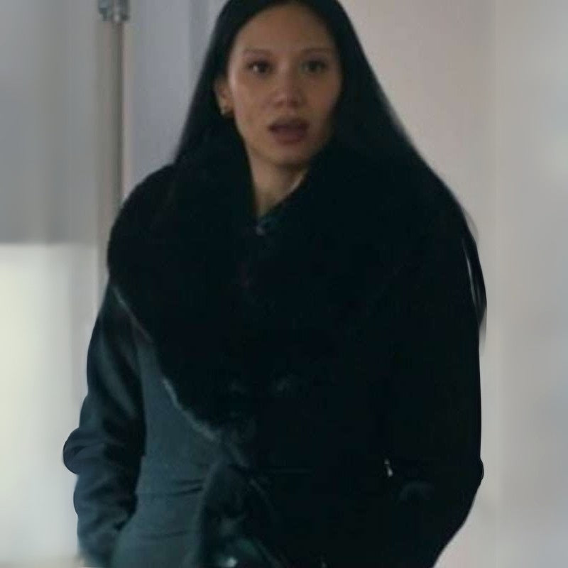 SurrealEstate S02 Clytemnestra Lomax Black Coat