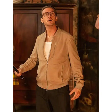 Abigali Dan Stevens Cotton Bomber Jacket