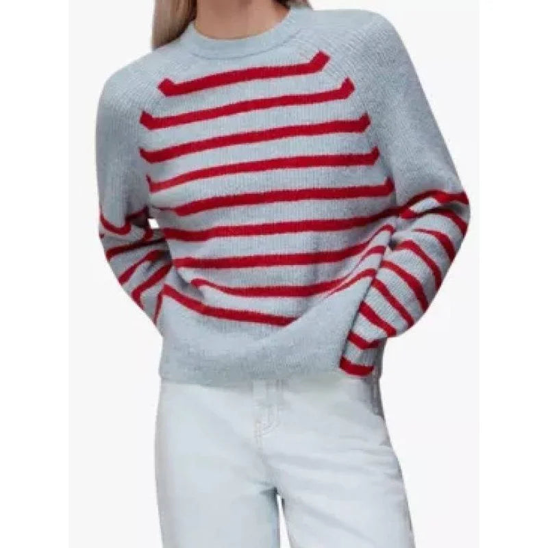 Doctor Who Ruby Sunday Stripe White Sweater