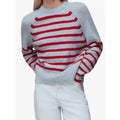 Doctor Who Ruby Sunday Stripe White Sweater
