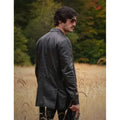 Éric Bruneau Dusk for a Hitman Black Leather Coat