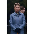 Fate The Winx Saga Farah Dowling Regent Gray Leather Coat