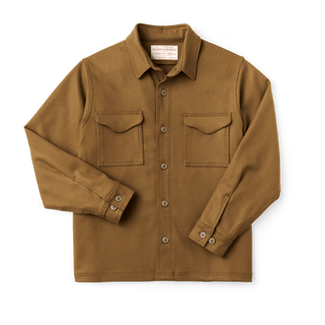 Filson Dark tan Wool Jac-Shirt