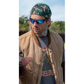 Hit Man 2024 Glen Powell Brown Cotton Vest
