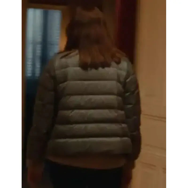 Giovanna Deluca Anthracite 2024 Green Puffer Jacket