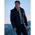 Jamie Dornan Heart Of Stone 2023 Black Leather Jacket