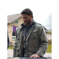 Russell Shaw Tracker 2024 Jensen Ackles Green Cotton Jacket