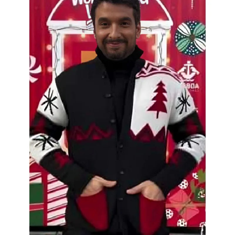 João Montez Christmas Multicolor Cardigan