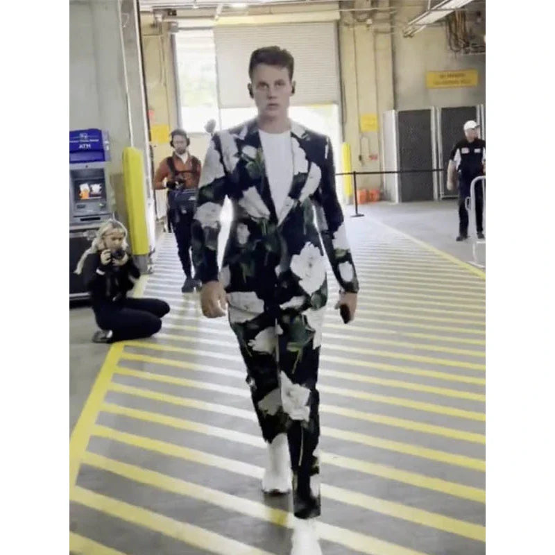 World  Joe Burrow Floral Printed Suit