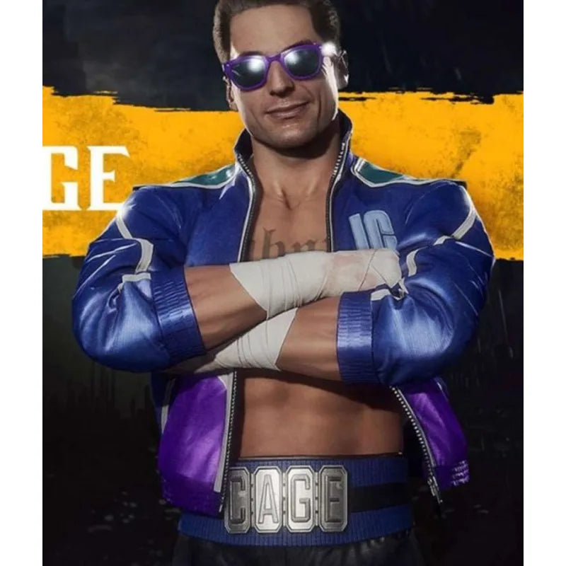 Johnny Cage Mortal Kombat 11 Leather Jacket