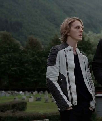 Ragnarok Season 02 Laurits Leather Jacket