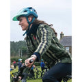 Kate Middleton Quilted Plaid Green Checked Jacket
